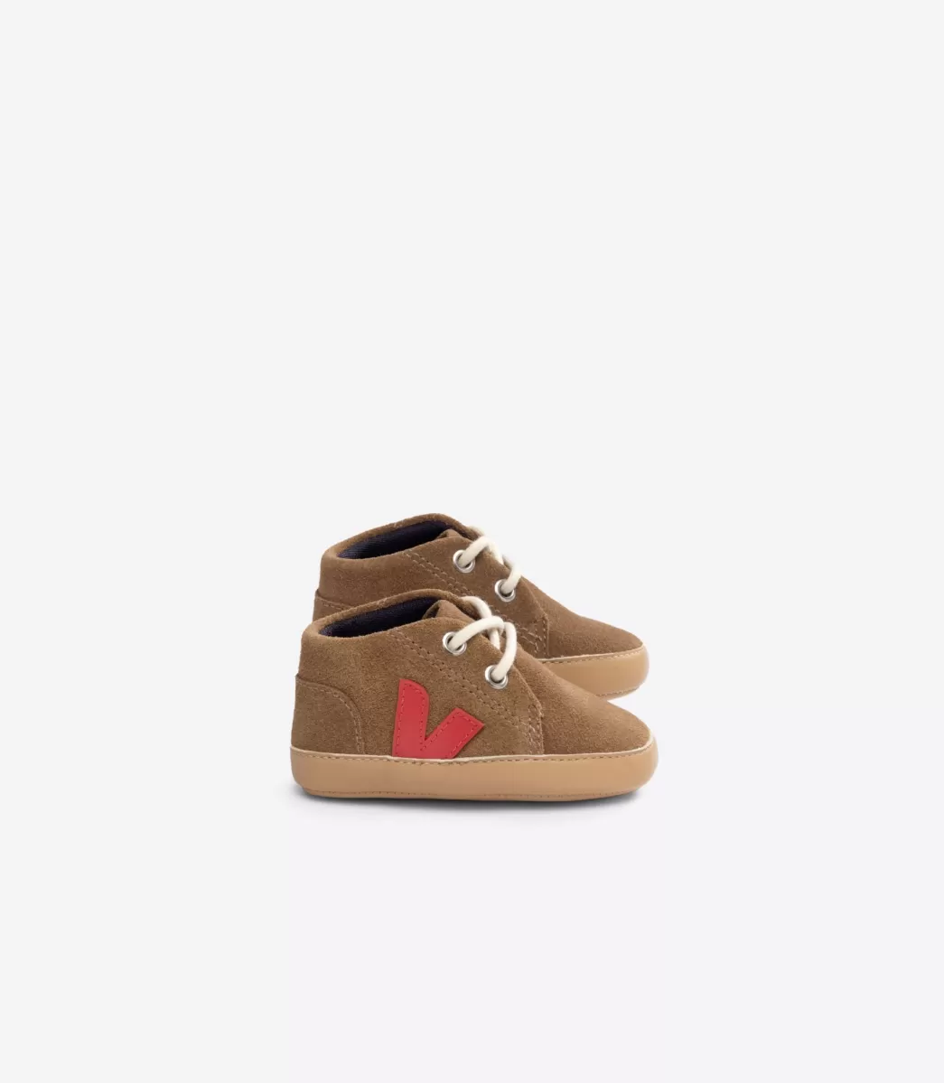 BABY SUEDE BROWN PEKIN>VEJA Fashion