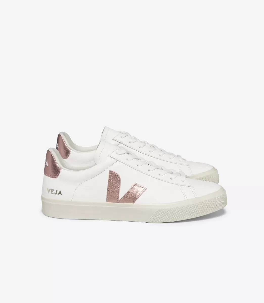 CAMPO LEATHER WHITE NACRE>VEJA Cheap