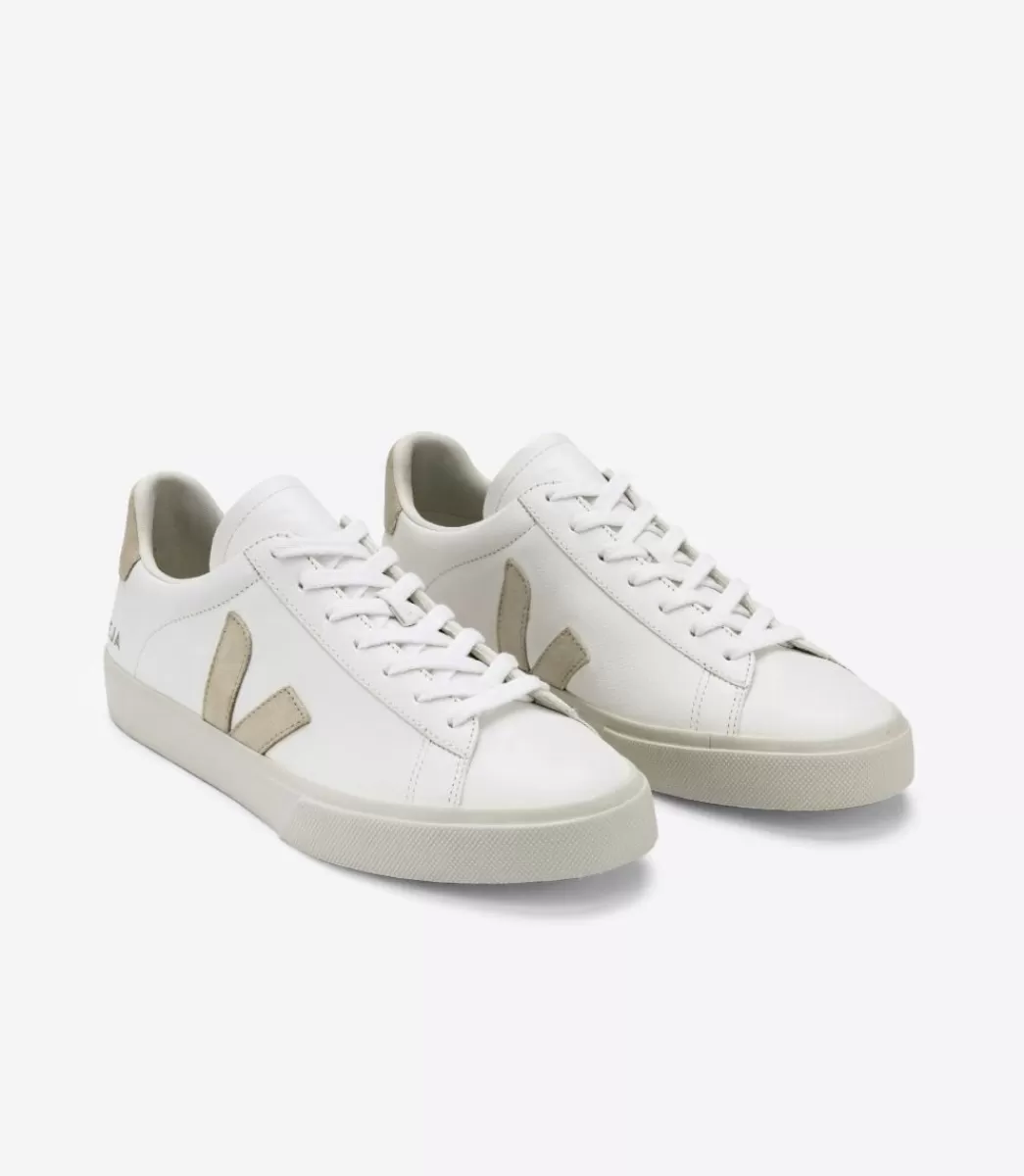 CAMPO LEATHER WHITE ALMOND>VEJA Cheap