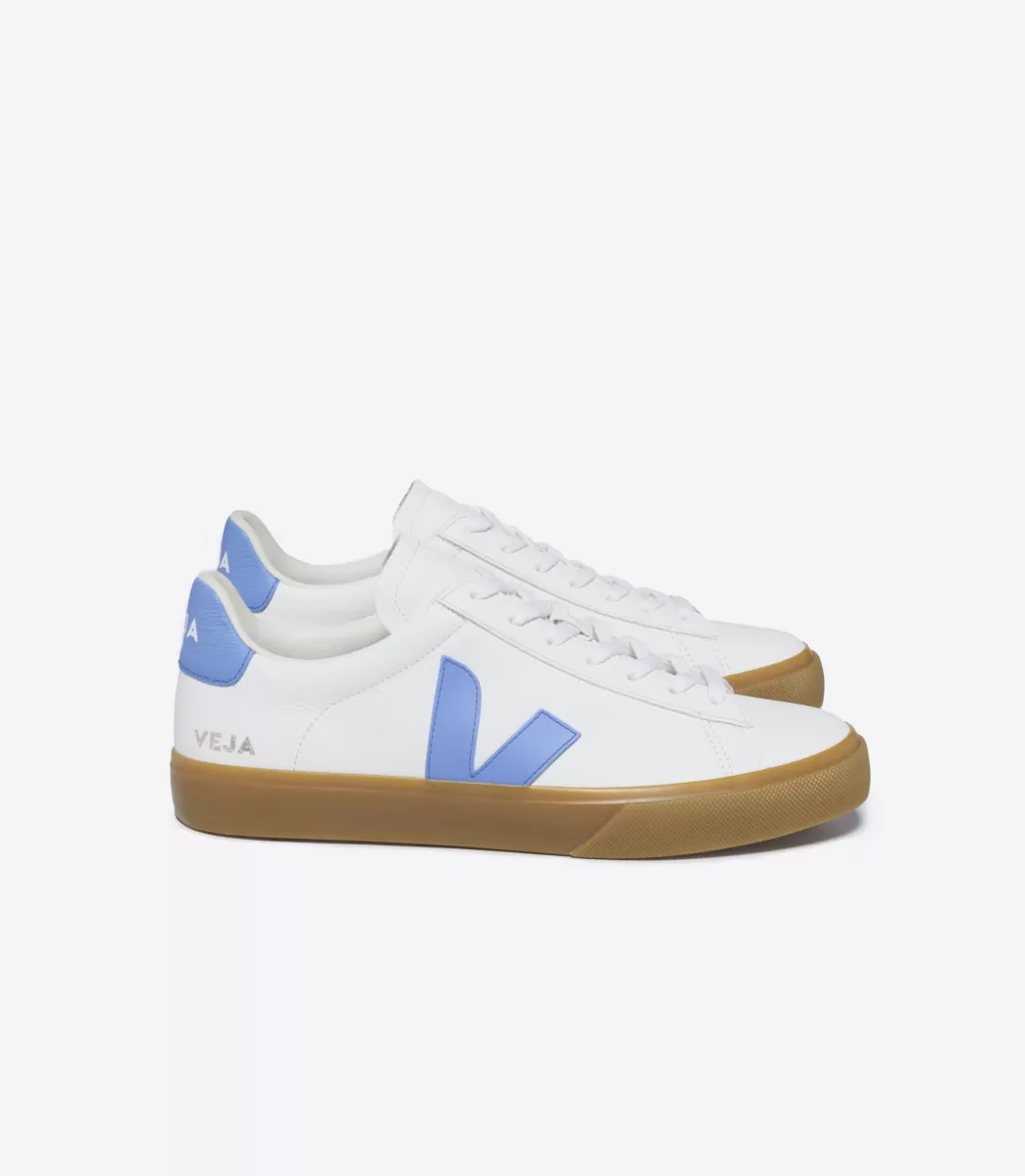 CAMPO LEATHER WHITE AQUA NATURAL>VEJA Cheap