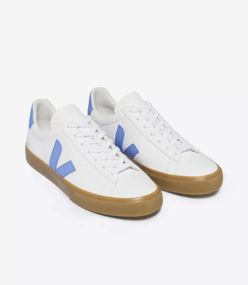 CAMPO LEATHER WHITE AQUA NATURAL>VEJA Cheap