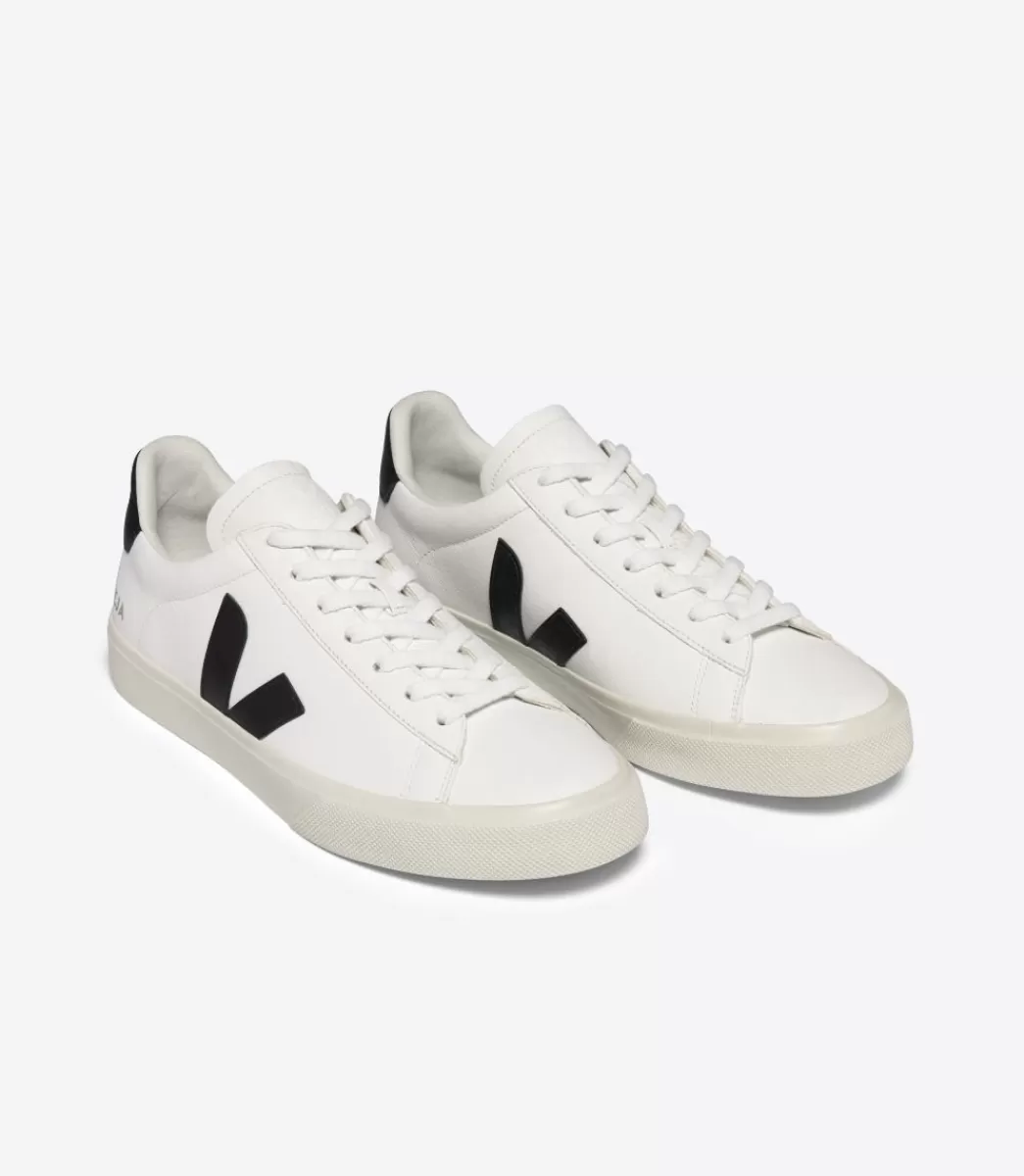 CAMPO LEATHER WHITE BLACK>VEJA Discount
