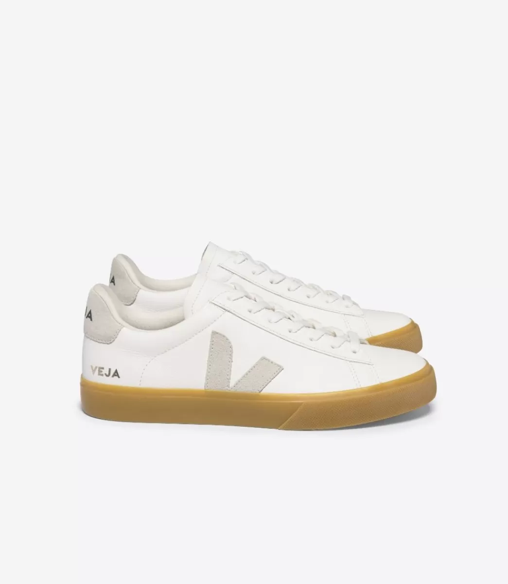 CAMPO LEATHER WHITE NATURAL NATURAL>VEJA Cheap