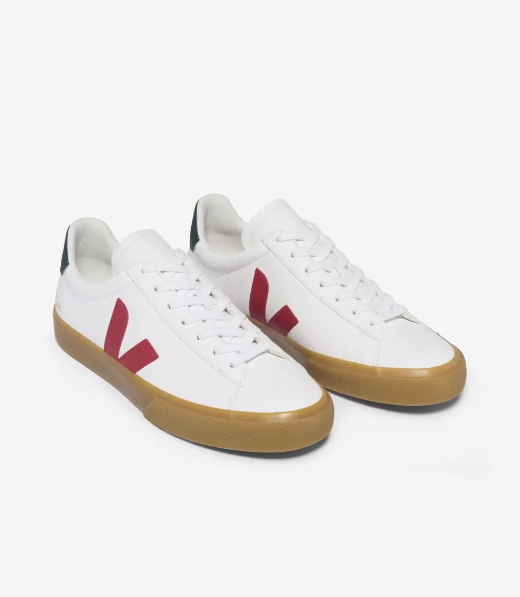CAMPO LEATHER WHITE PEKIN POKER NATURAL>VEJA Shop