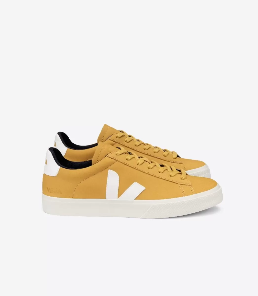 CAMPO NUBUCK MOUTARDE WHITE>VEJA Clearance