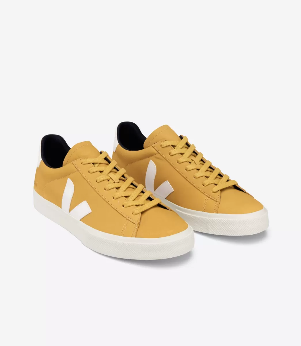 CAMPO NUBUCK MOUTARDE WHITE>VEJA Clearance