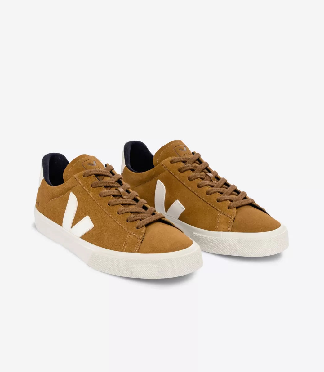 CAMPO SUEDE CAMEL WHITE>VEJA Sale