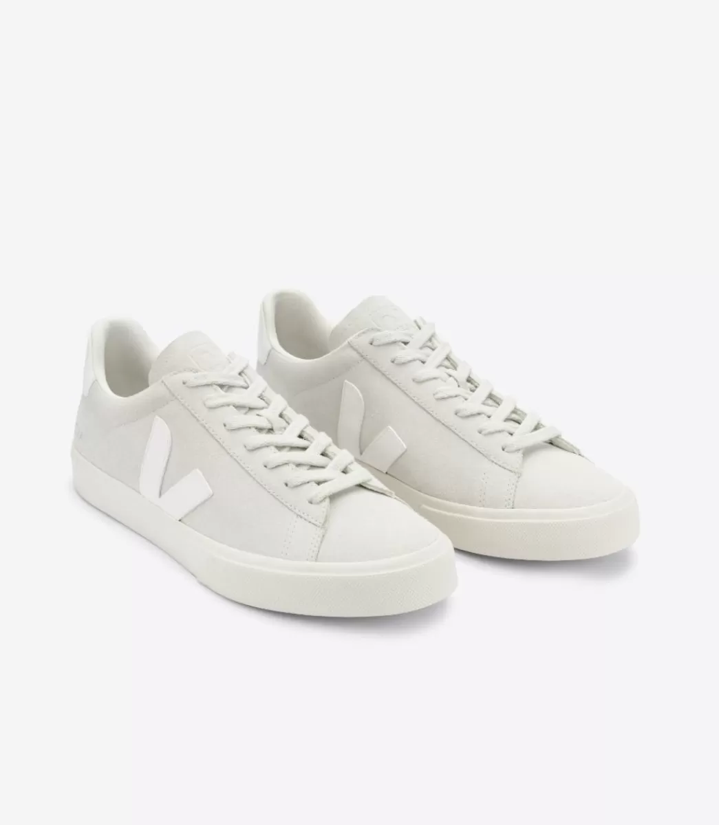 CAMPO SUEDE NATURAL WHITE>VEJA Outlet