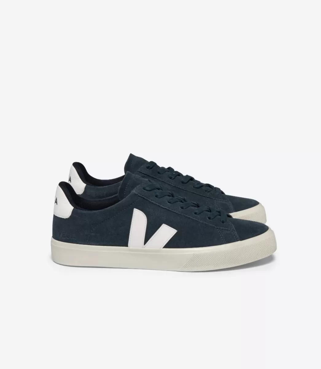 CAMPO SUEDE NAUTICO WHITE>VEJA Fashion