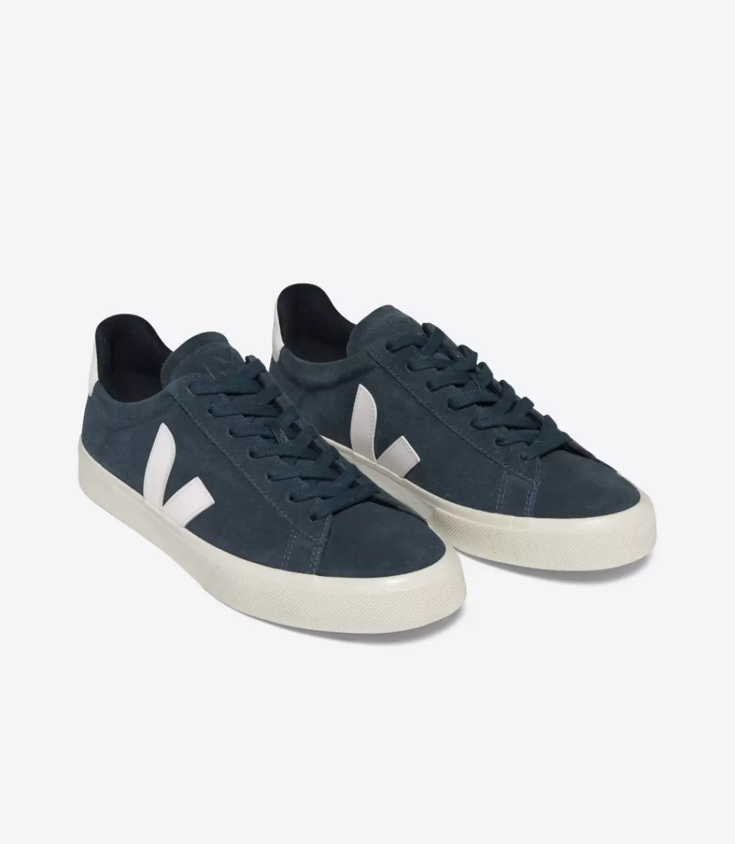 CAMPO SUEDE NAUTICO WHITE>VEJA Fashion