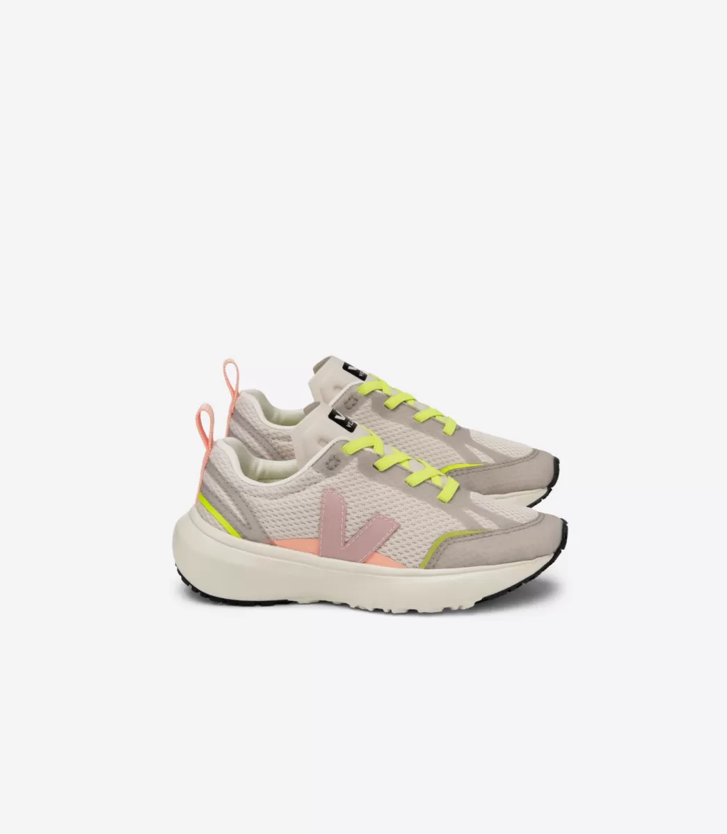 CANARY ELASTIC LACES ALVEOMESH NATURAL BABE>VEJA Outlet