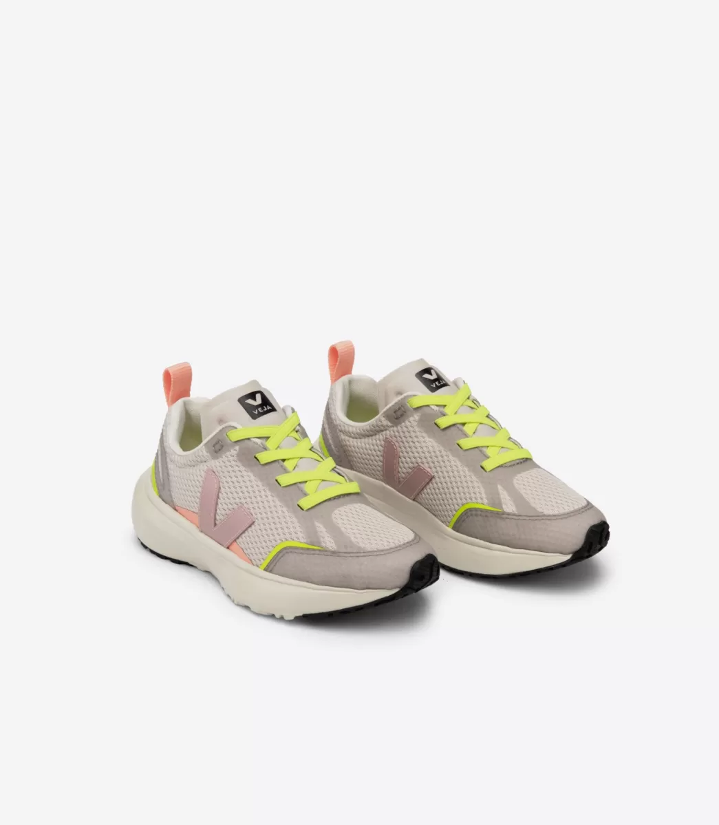 CANARY ELASTIC LACES ALVEOMESH NATURAL BABE>VEJA Outlet