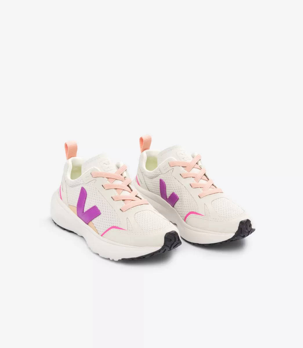 CANARY ELASTIC LACES ALVEOMESH NATURAL LOTUS>VEJA Best Sale