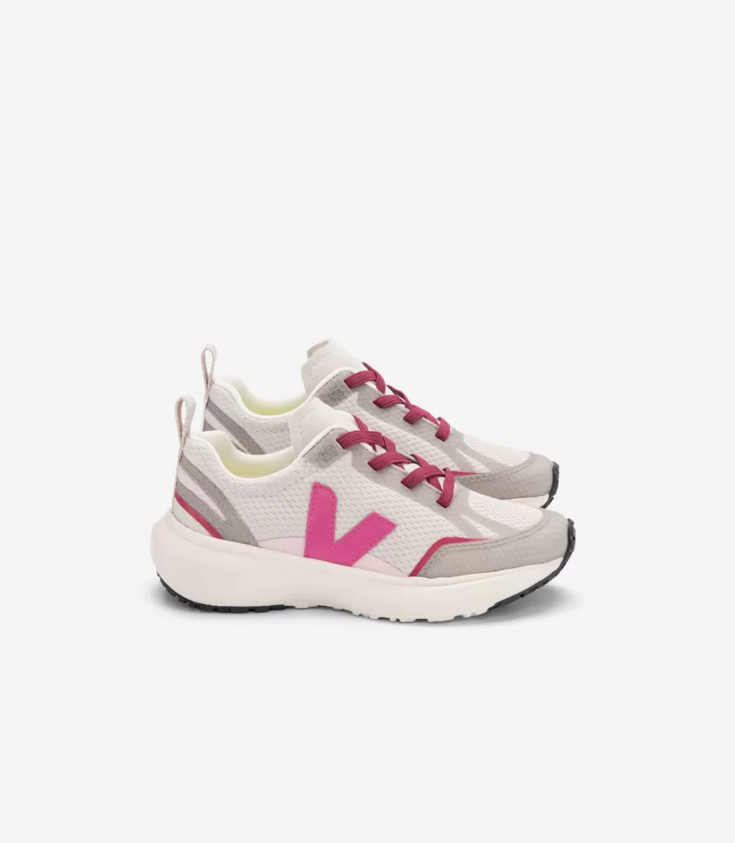 CANARY ELASTIC LACES ALVEOMESH NATURAL MIA>VEJA Fashion