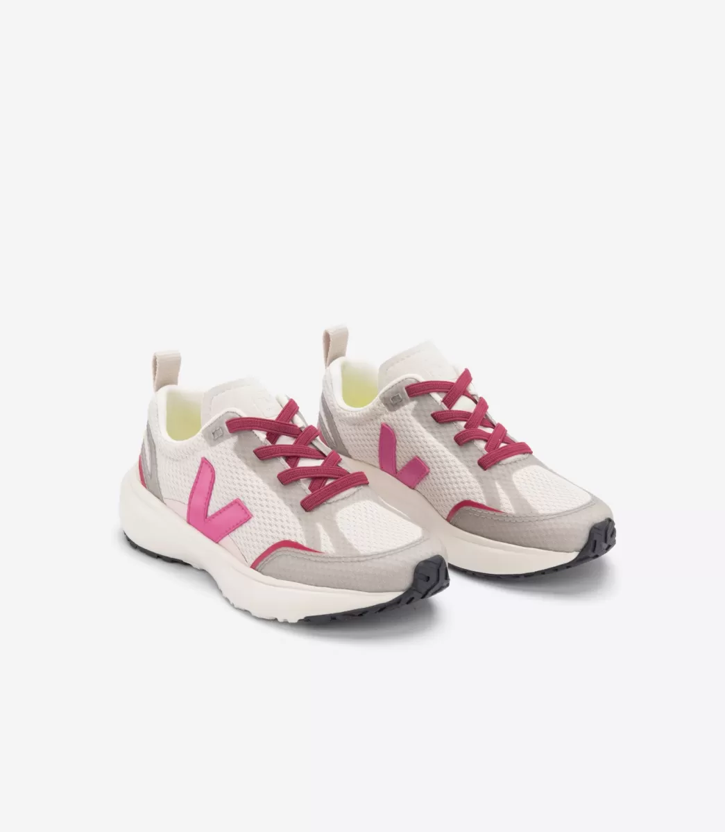 CANARY ELASTIC LACES ALVEOMESH NATURAL MIA>VEJA Fashion
