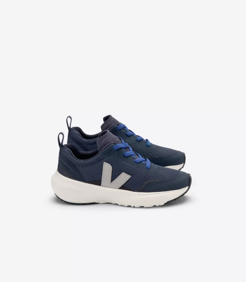 CANARY ELASTIC LACES ALVEOMESH NAUTICO OXFORD GREY>VEJA Cheap