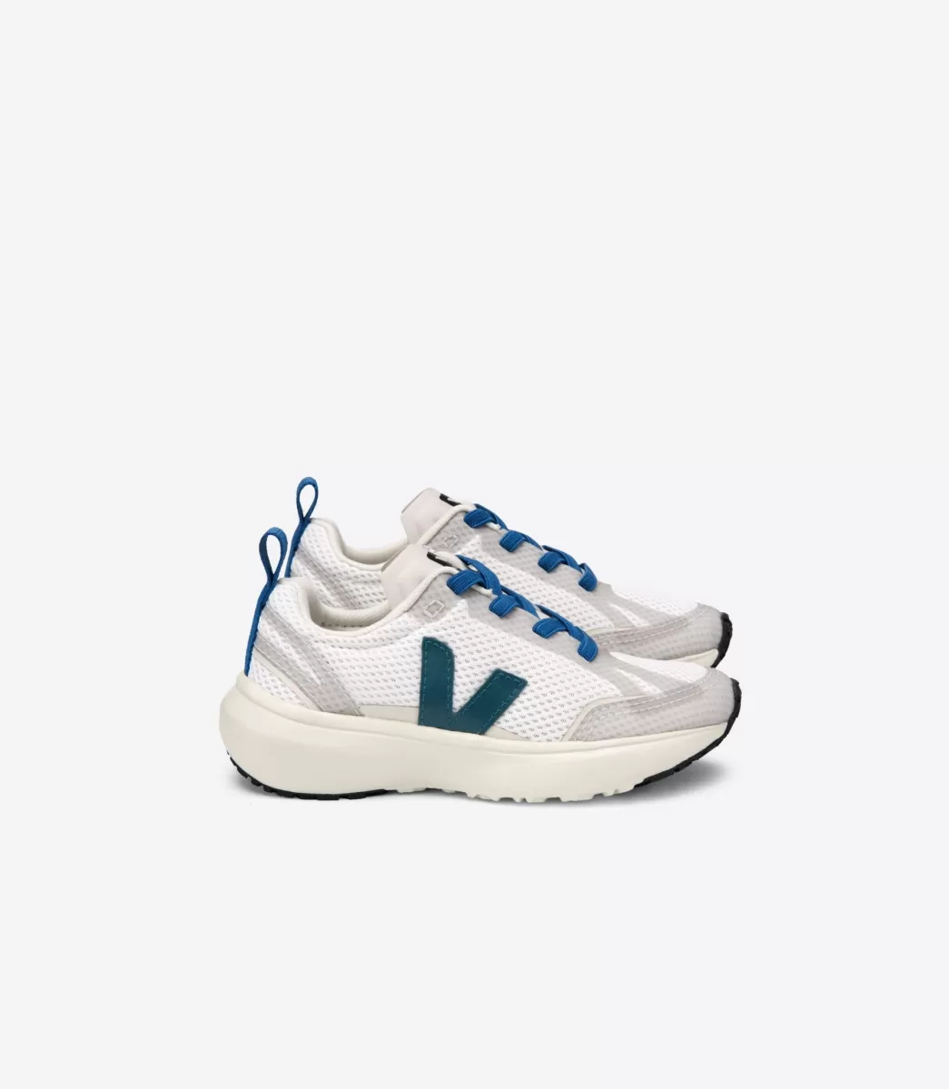 CANARY ELASTIC LACES WHITE BRITTANY>VEJA New