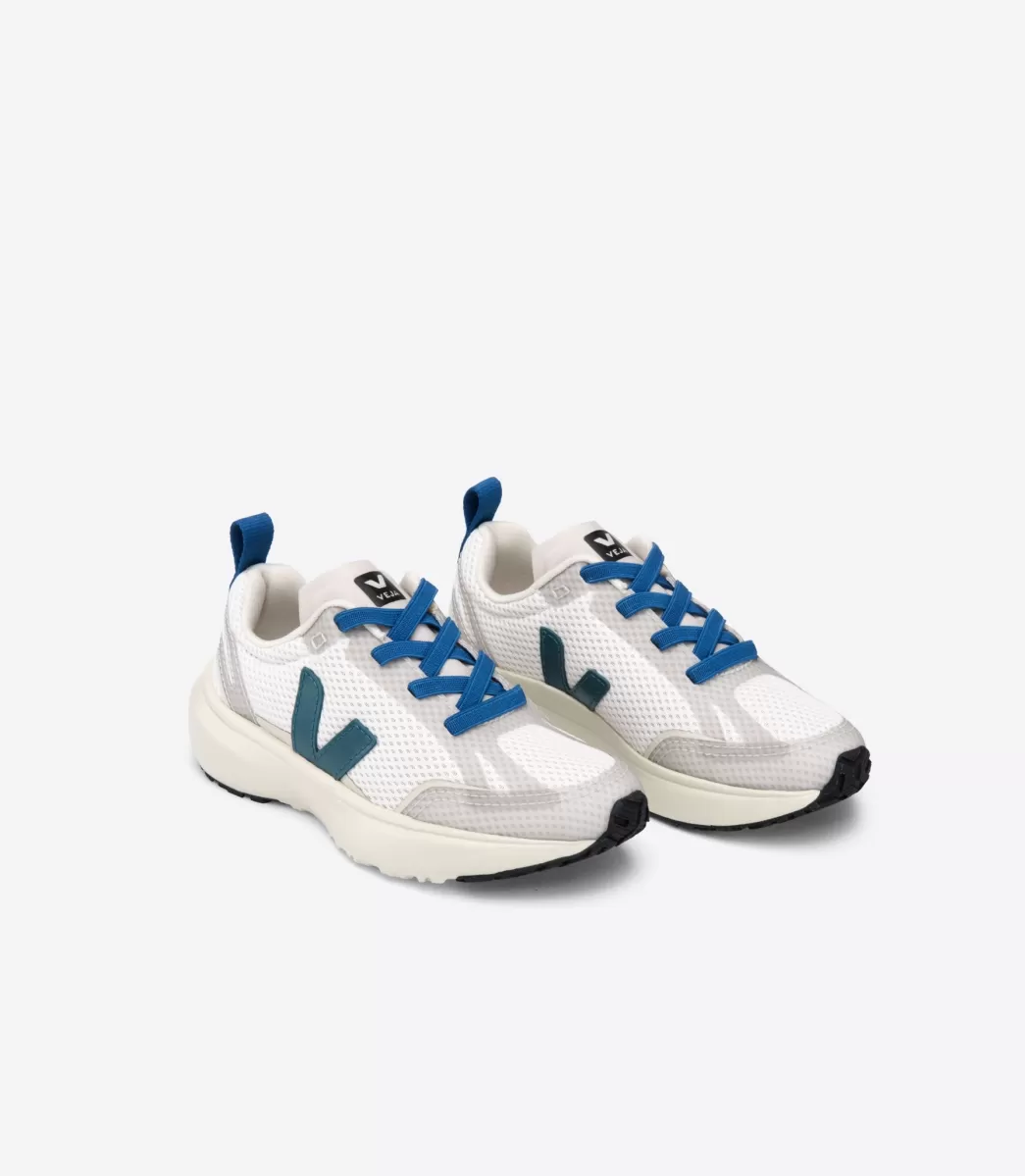 CANARY ELASTIC LACES WHITE BRITTANY>VEJA New