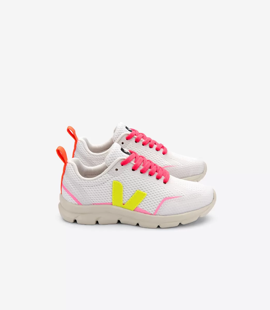 CANARY X BONTON WHITE JAUNE FLUO CANDY>VEJA Discount