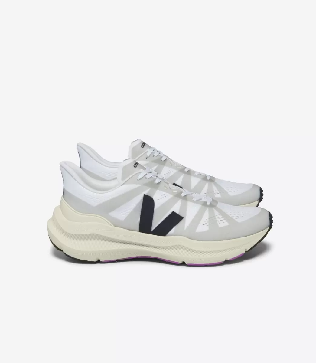 CONDOR 3 ENGINEERED-MESH WHITE BLACK>VEJA New
