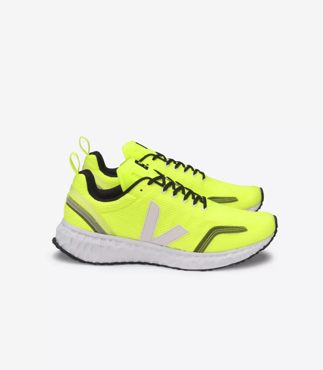 CONDOR MESH JAUNE FLUO WHITE>VEJA Cheap
