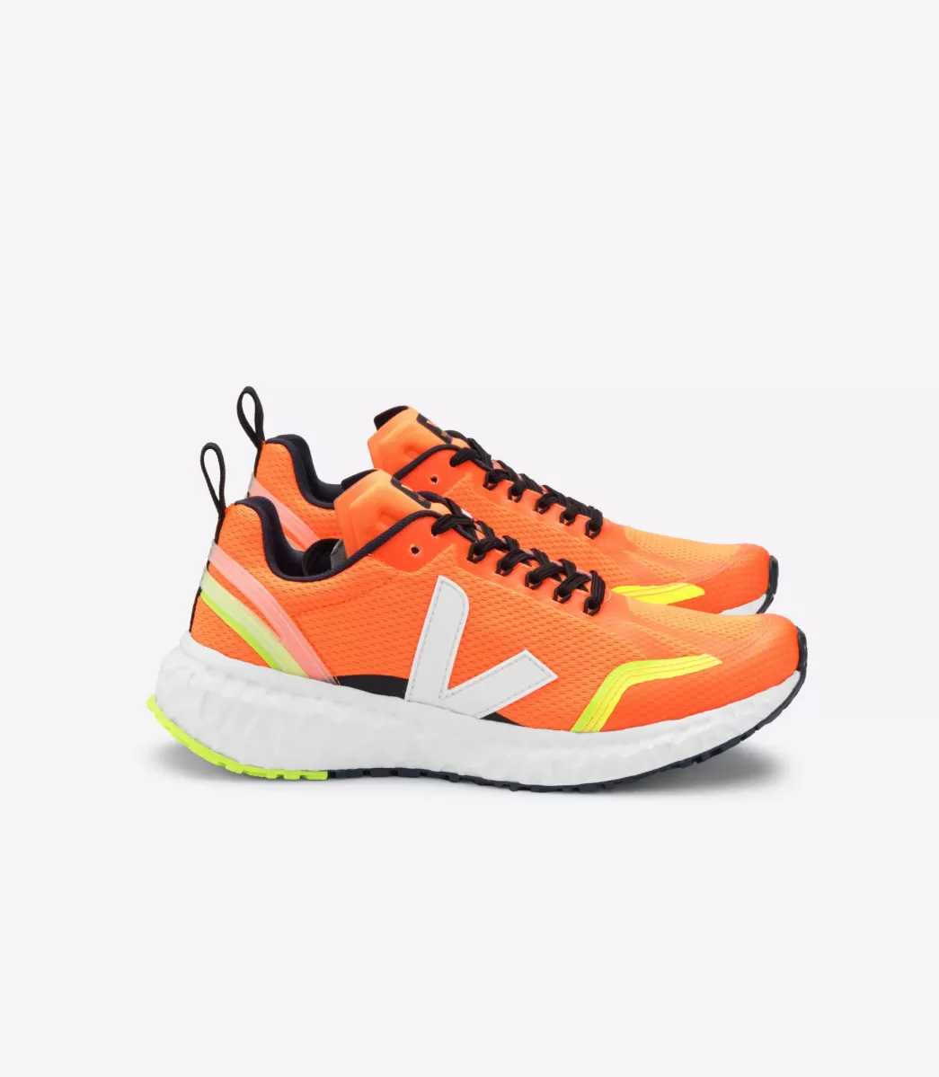 CONDOR MESH NEON ORANGE WHITE>VEJA New