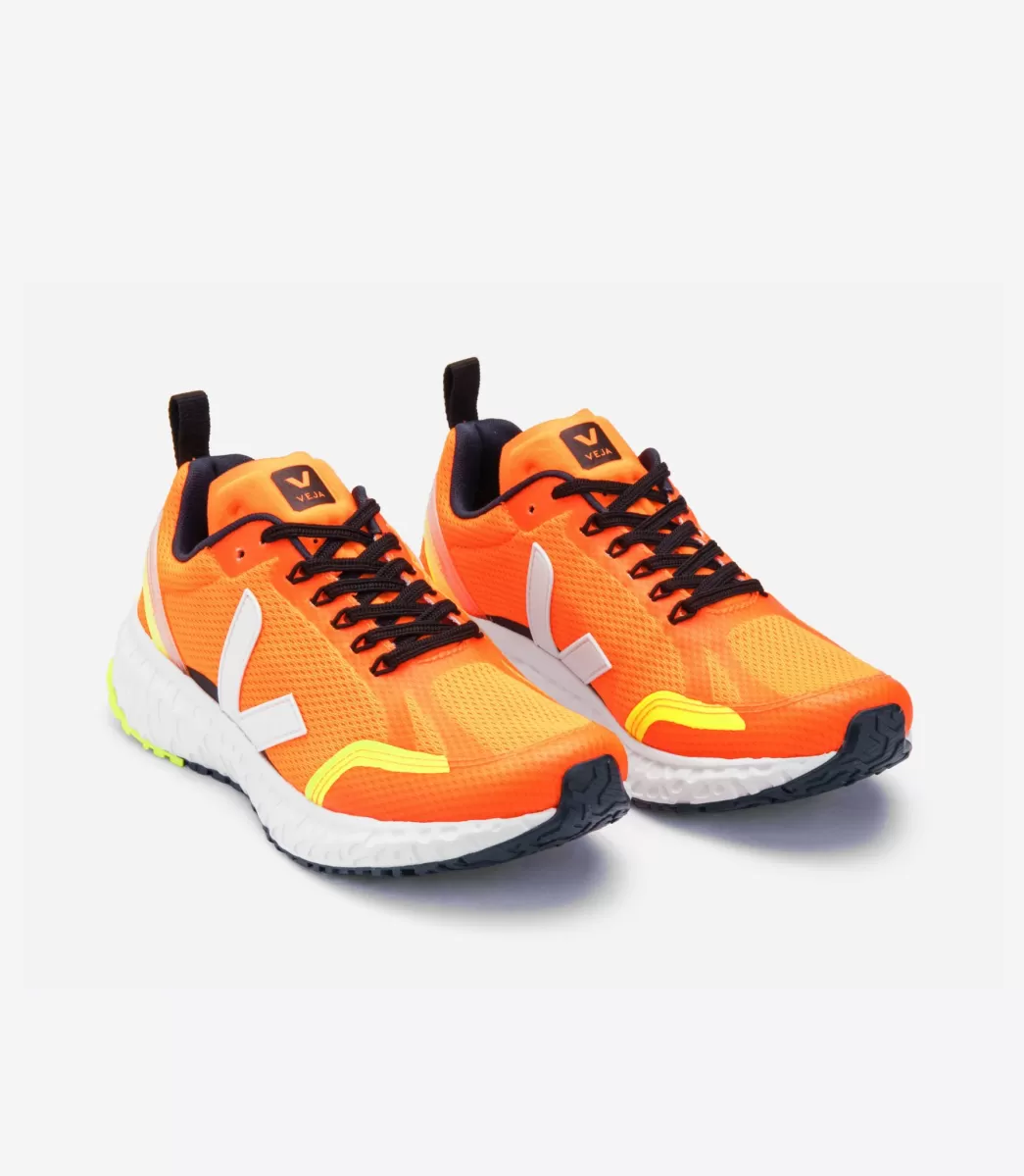 CONDOR MESH NEON ORANGE WHITE>VEJA New