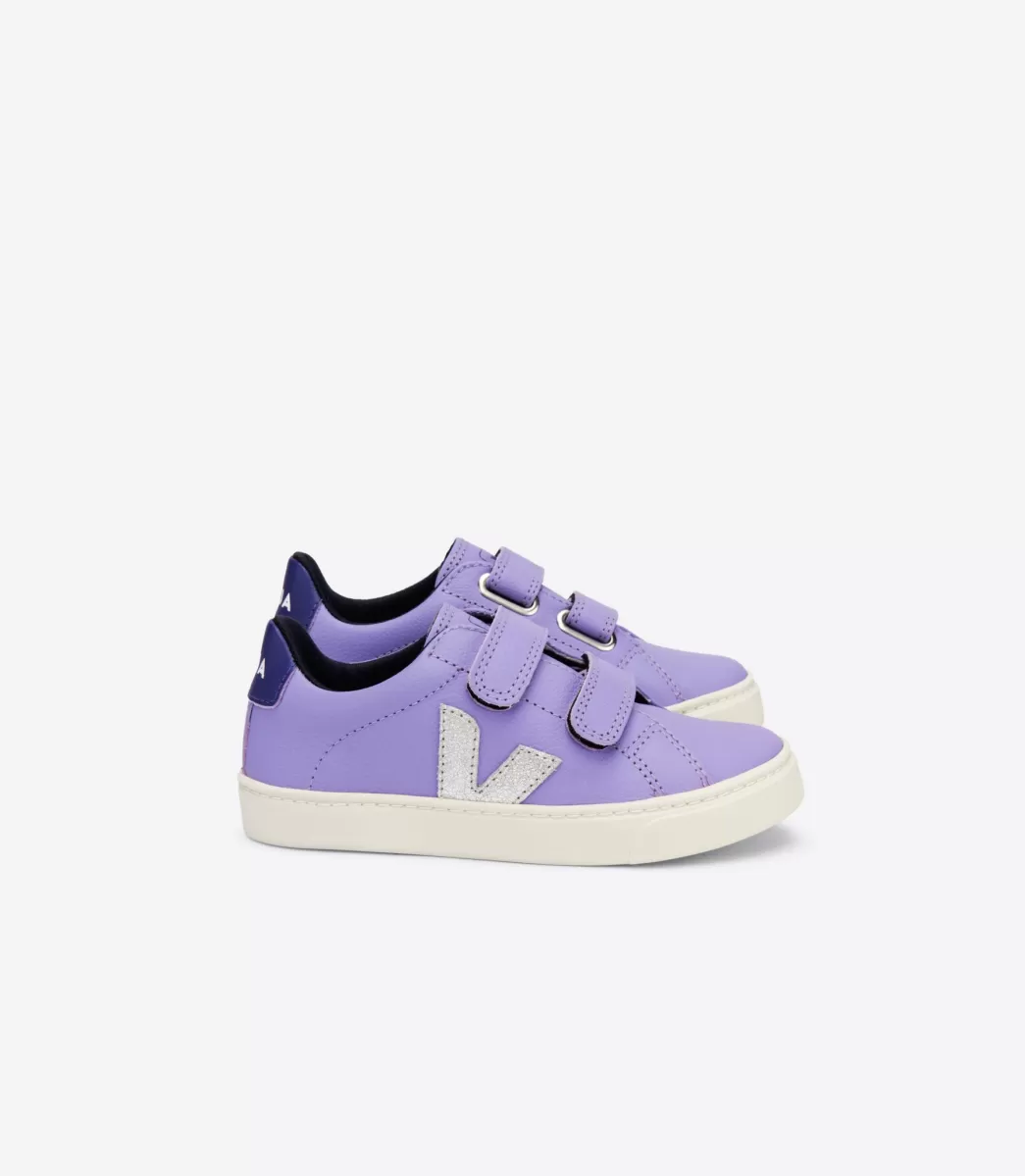 ESPLAR LEATHER LAVANDE SILVER PURPLE>VEJA Flash Sale