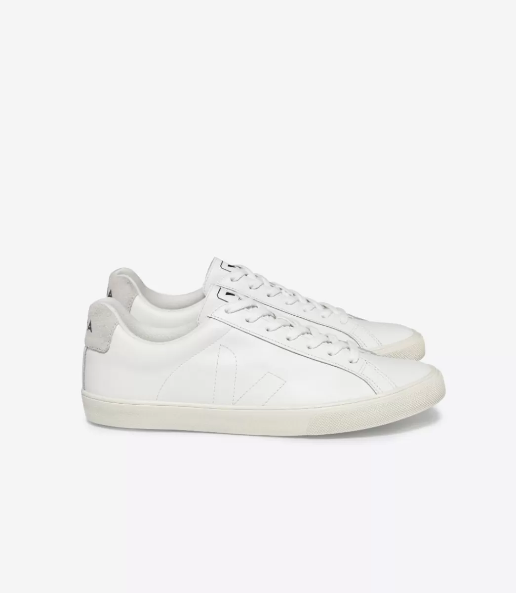 ESPLAR LEATHER WHITE>VEJA Fashion