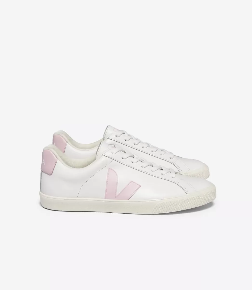 ESPLAR LEATHER WHITE PETALE>VEJA Shop