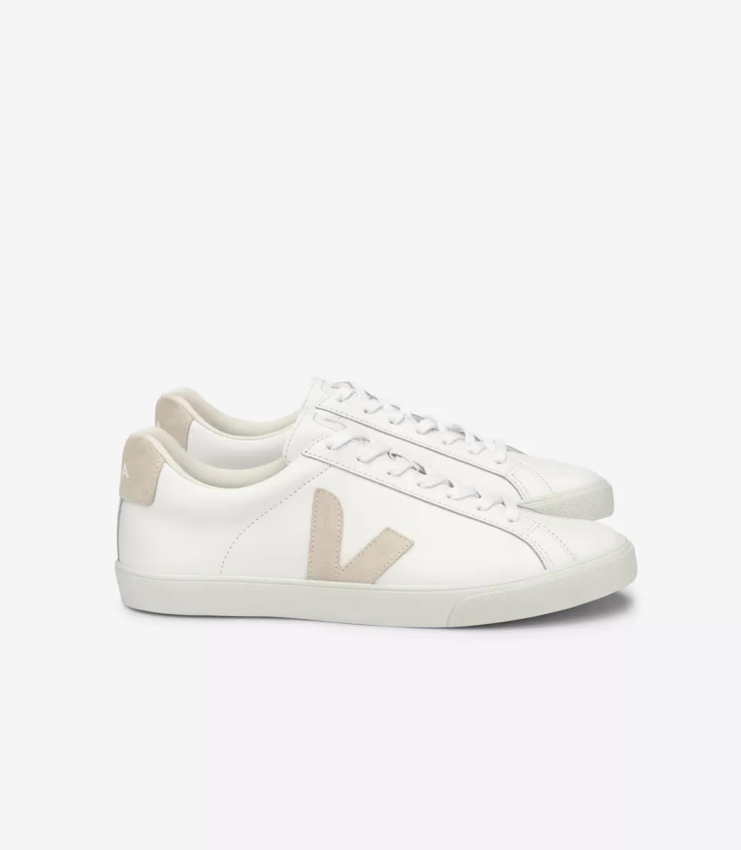 ESPLAR LEATHER WHITE SABLE>VEJA Hot