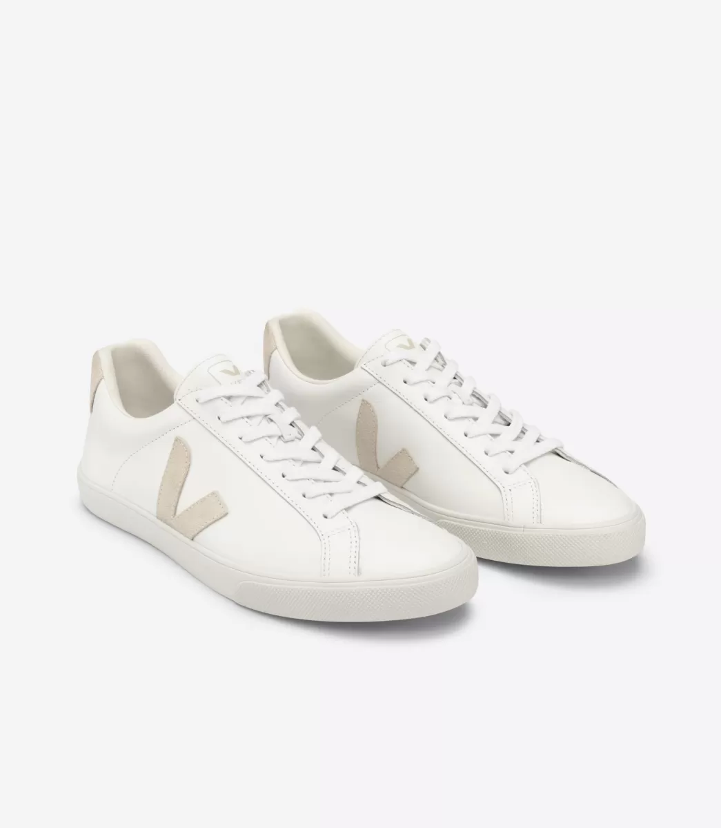 ESPLAR LEATHER WHITE SABLE>VEJA Hot
