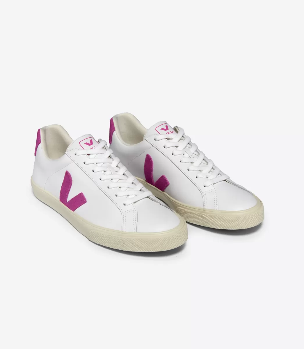 ESPLAR LEATHER WHITE ULTRAVIOLET>VEJA Online