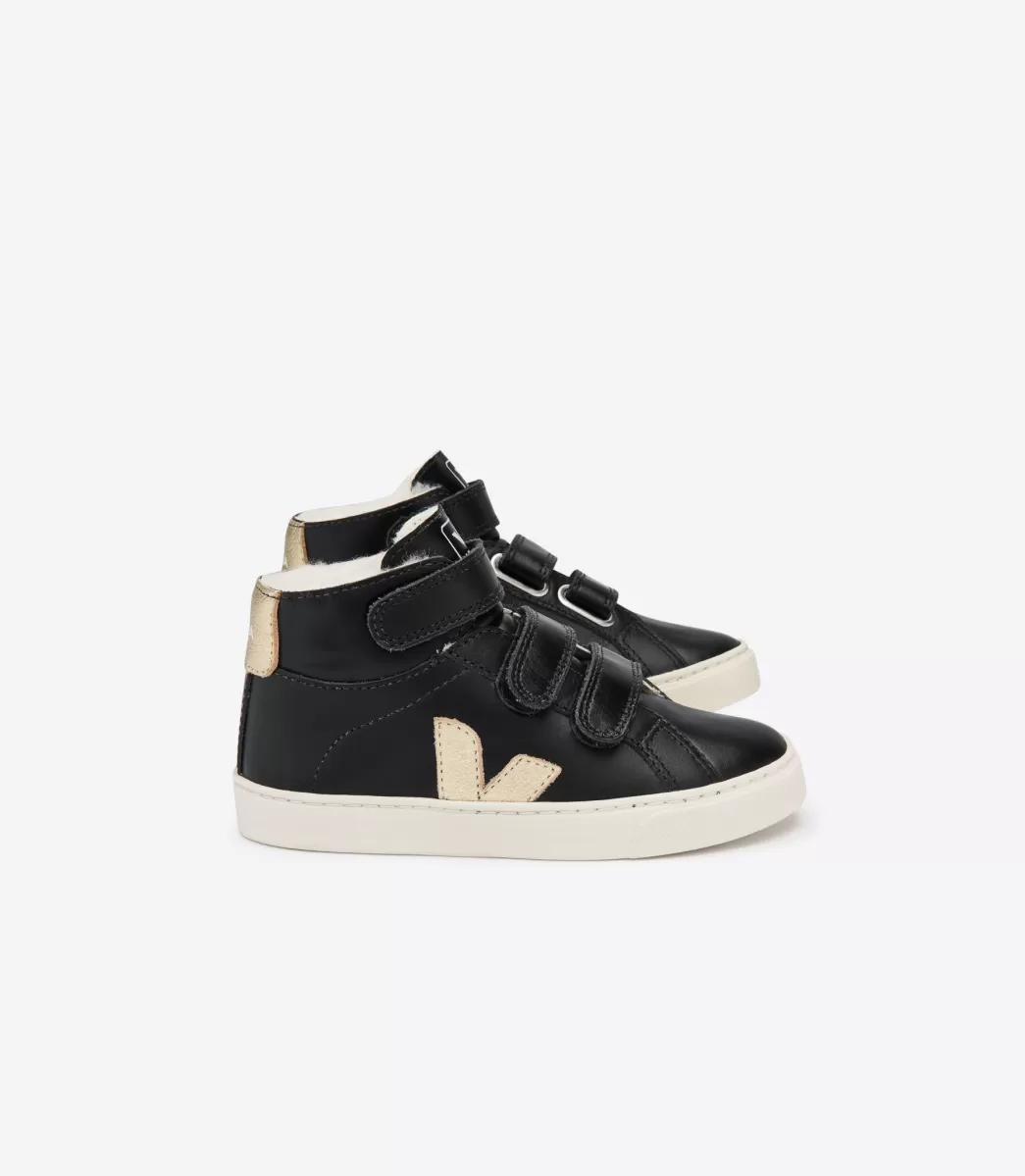ESPLAR MID FURED BLACK GOLD>VEJA Hot
