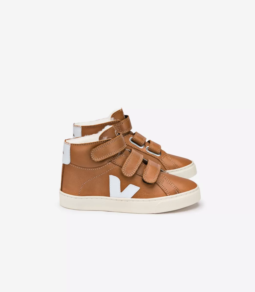 ESPLAR MID FURED LEATHER MAT TUILE>VEJA Clearance