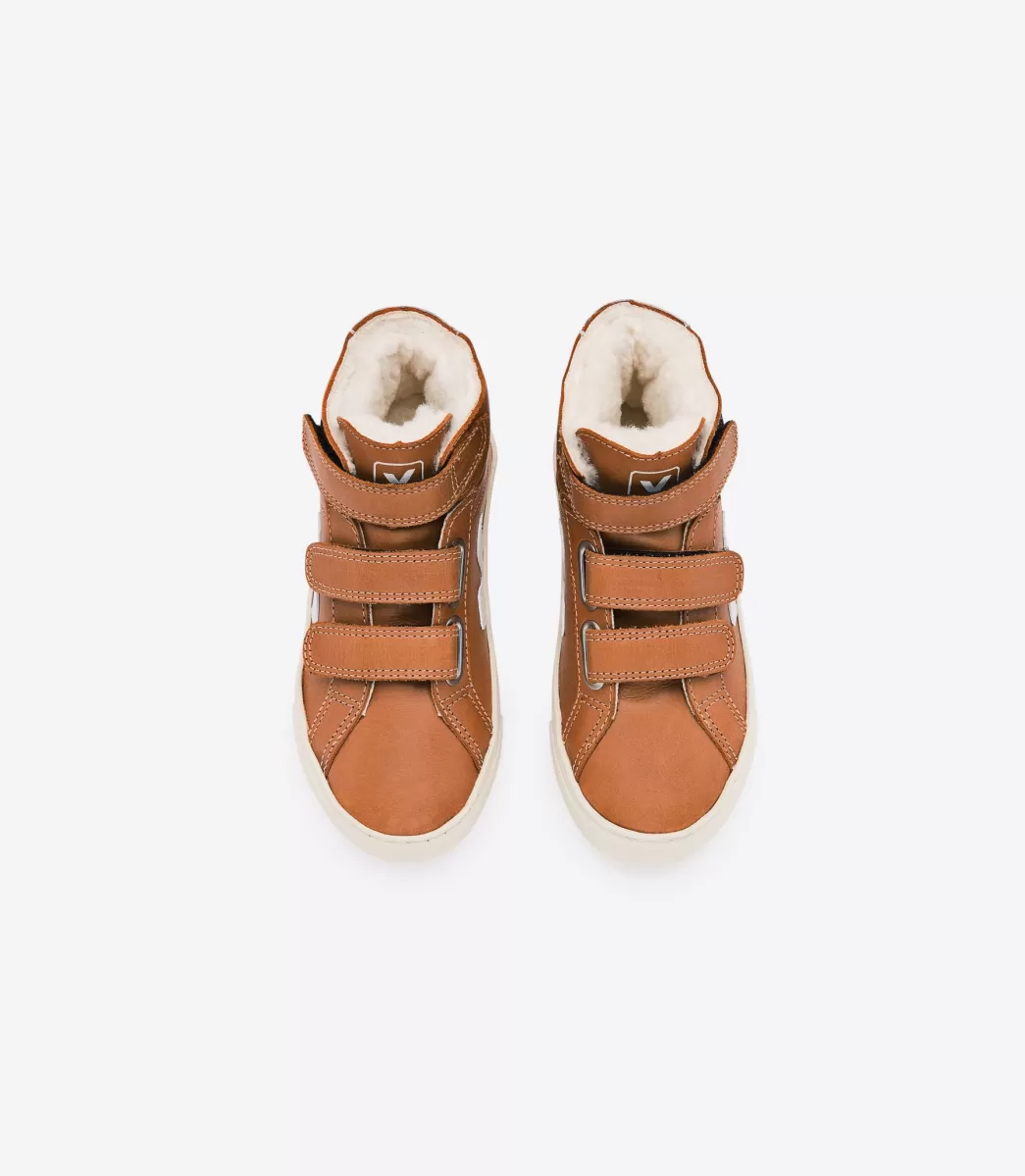 ESPLAR MID FURED LEATHER MAT TUILE>VEJA Clearance