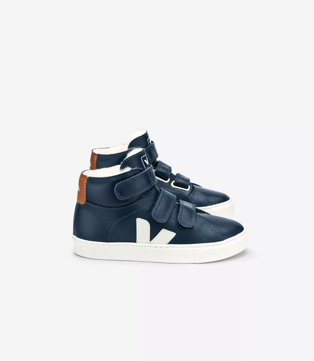 ESPLAR MID FURED LEATHER NAUTICO TUILE>VEJA Best