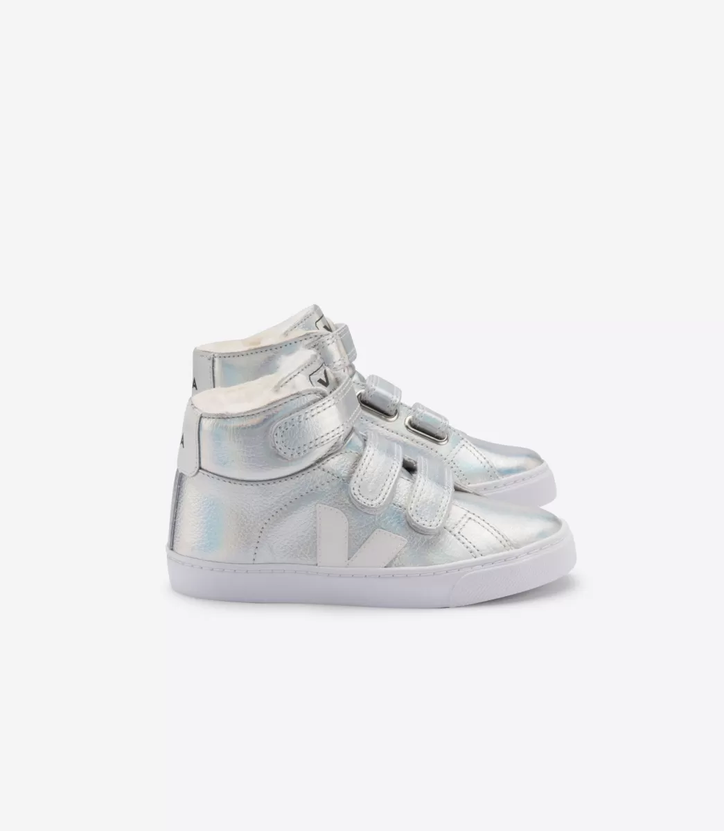 ESPLAR MID FURED LEATHER UNICORN WHITE>VEJA Online