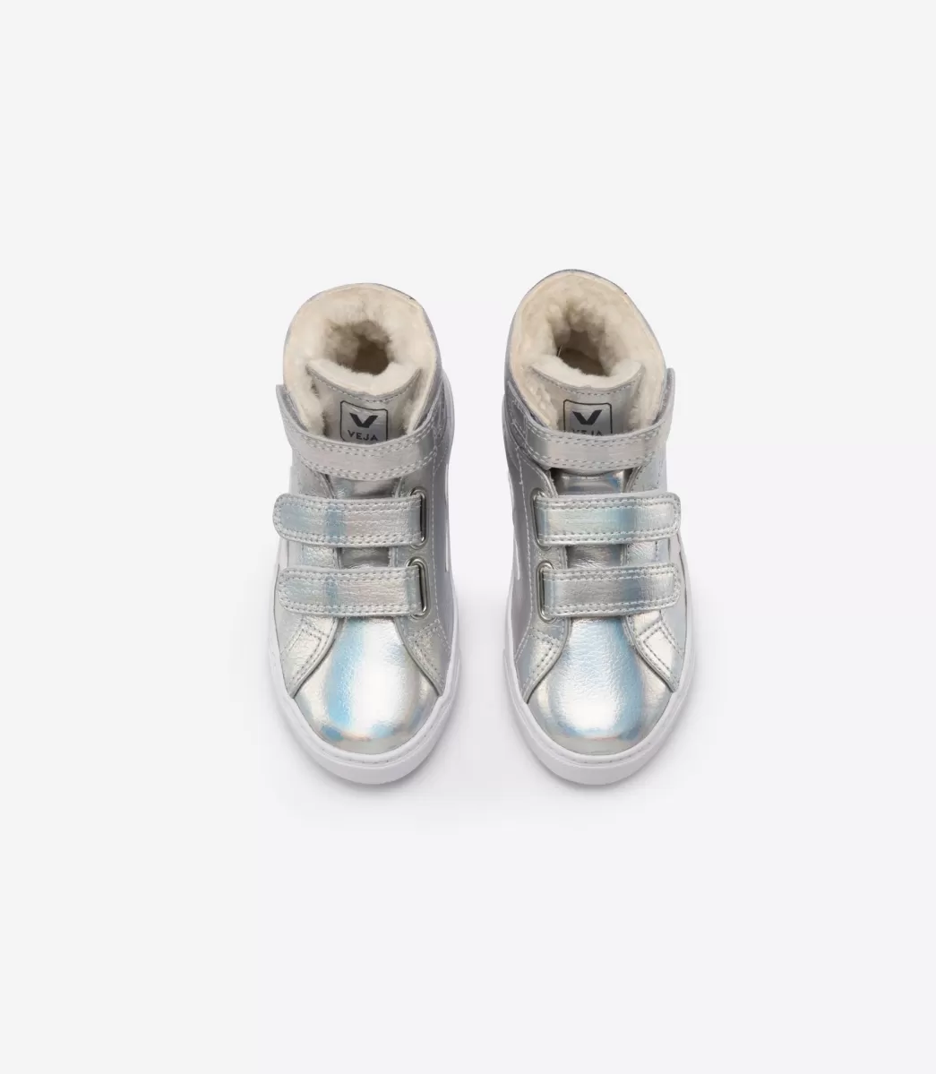 ESPLAR MID FURED LEATHER UNICORN WHITE>VEJA Online