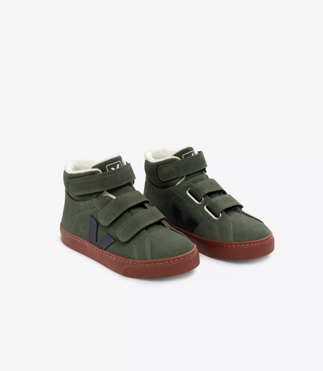 ESPLAR MID FURED SUEDE MUD NAUTICO>VEJA Cheap