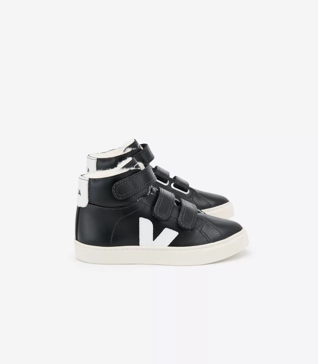 ESPLAR MID LEATHER FURED BLACK>VEJA Shop