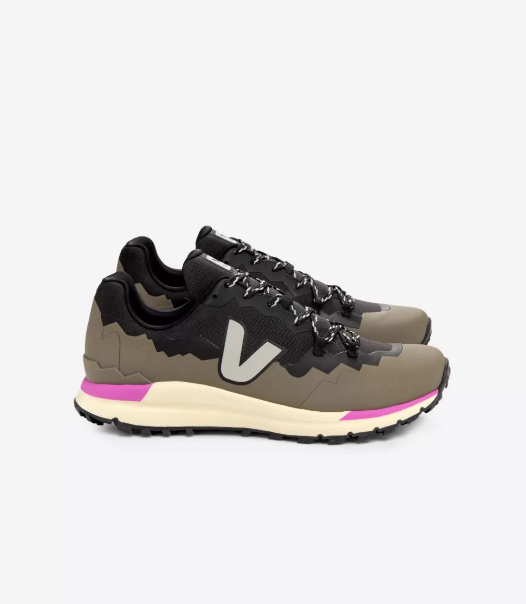 FITZ ROY TREK-SHELL BLACK OXFORD GREY KAKI>VEJA Shop