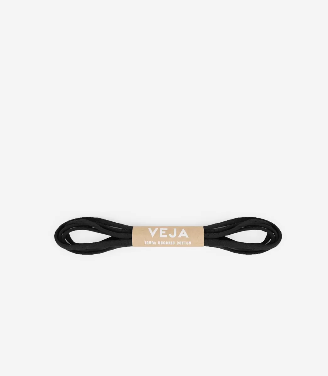 LACES ORGANIC COTTON BLACK>VEJA Cheap