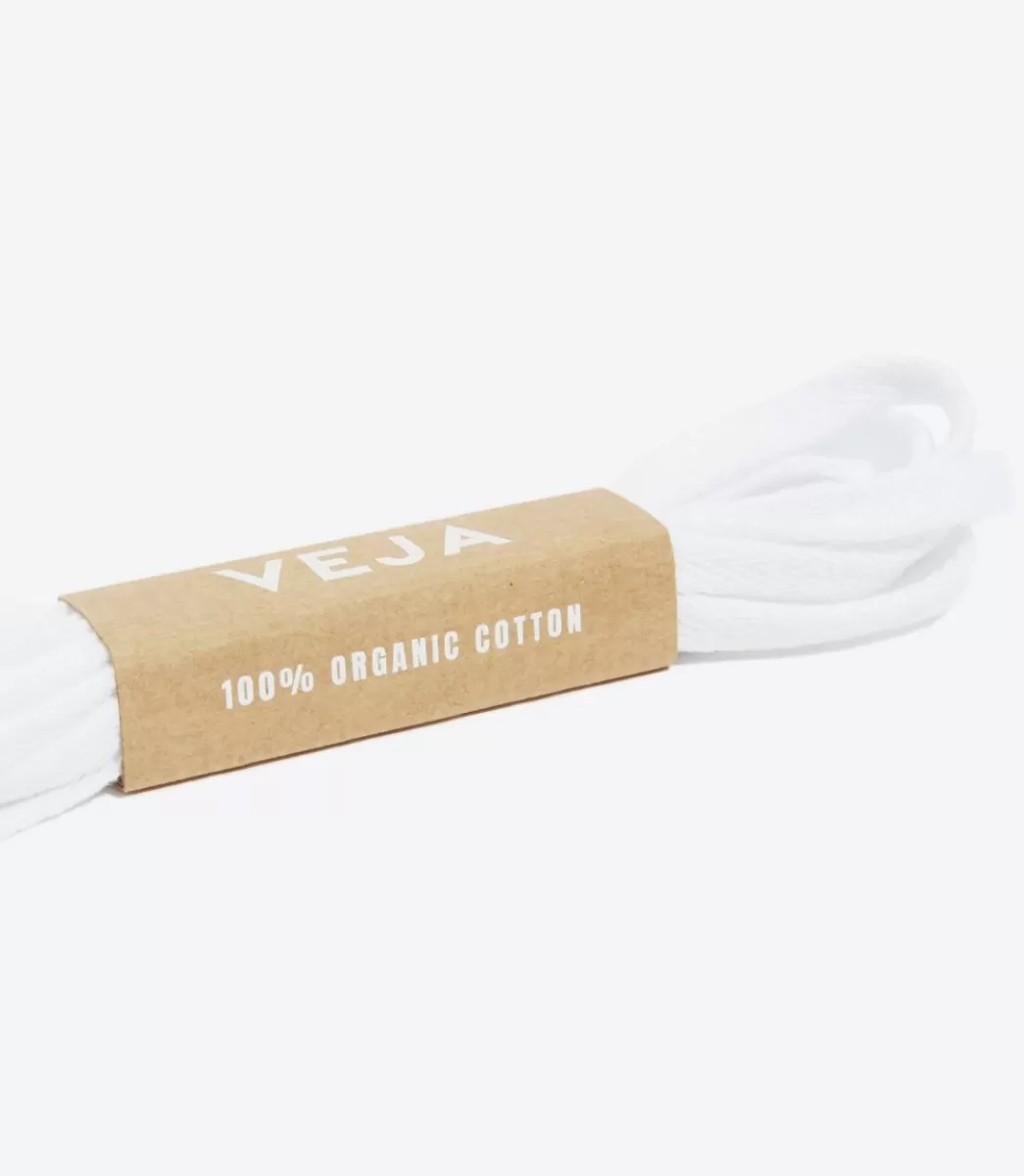 LACES ORGANIC COTTON WHITE>VEJA Hot