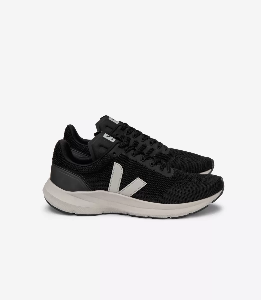 MARLIN V-KNIT BLACK OXFORD GREY>VEJA Shop