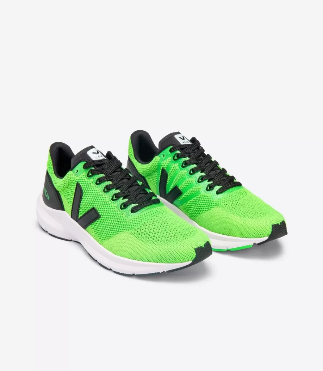 MARLIN V-KNIT VERT FLUO BLACK>VEJA Cheap