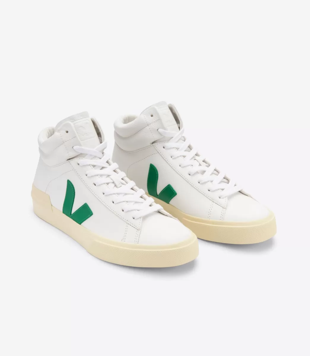 MINOTAUR LEATHER WHITE EMERAUDE BUTTER>VEJA Clearance