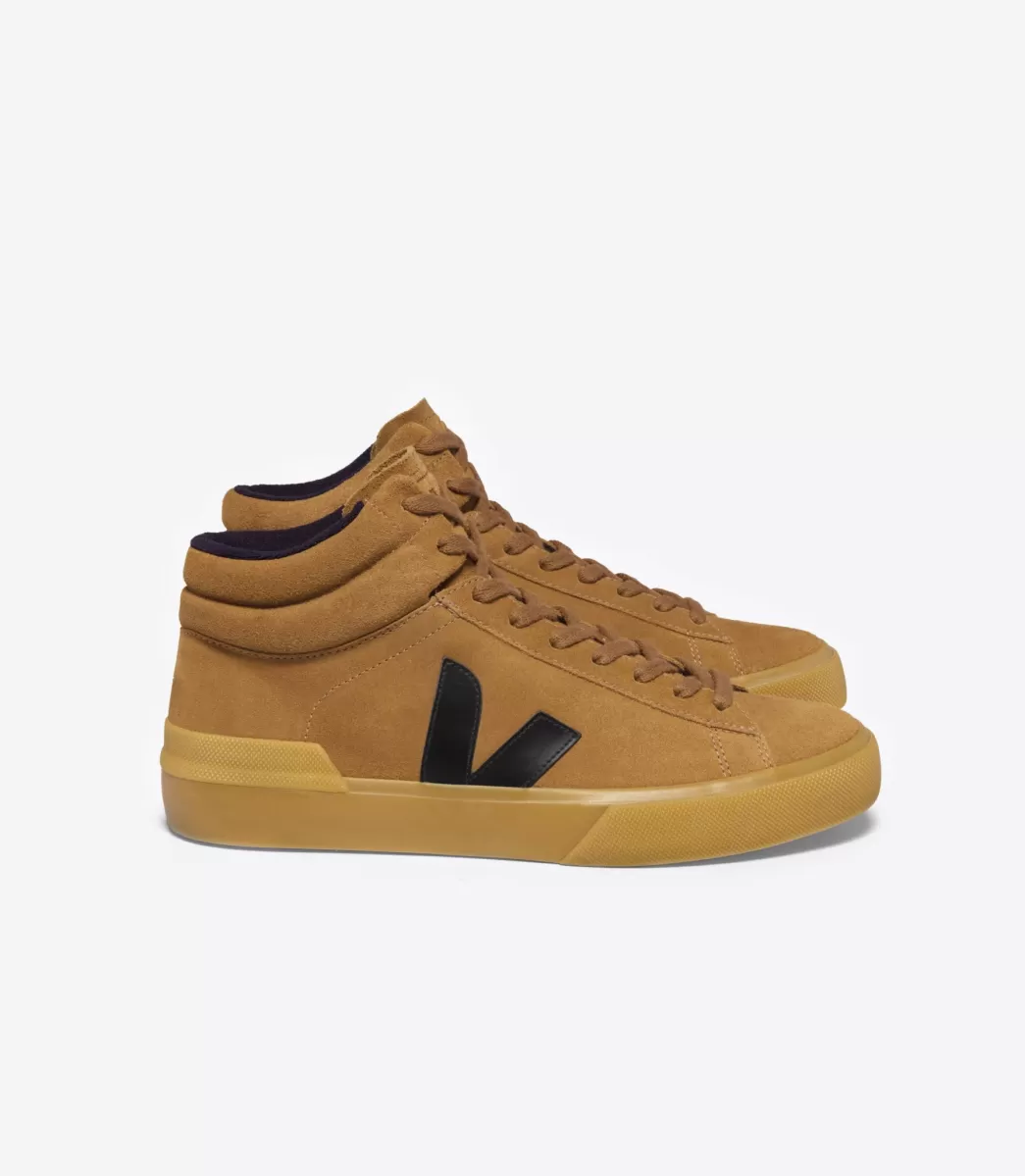 MINOTAUR SUEDE CAMEL BLACK>VEJA Cheap