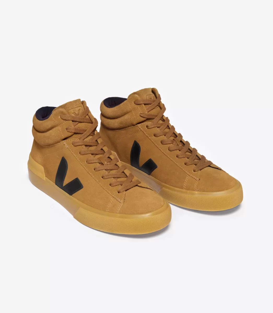 MINOTAUR SUEDE CAMEL BLACK>VEJA Cheap
