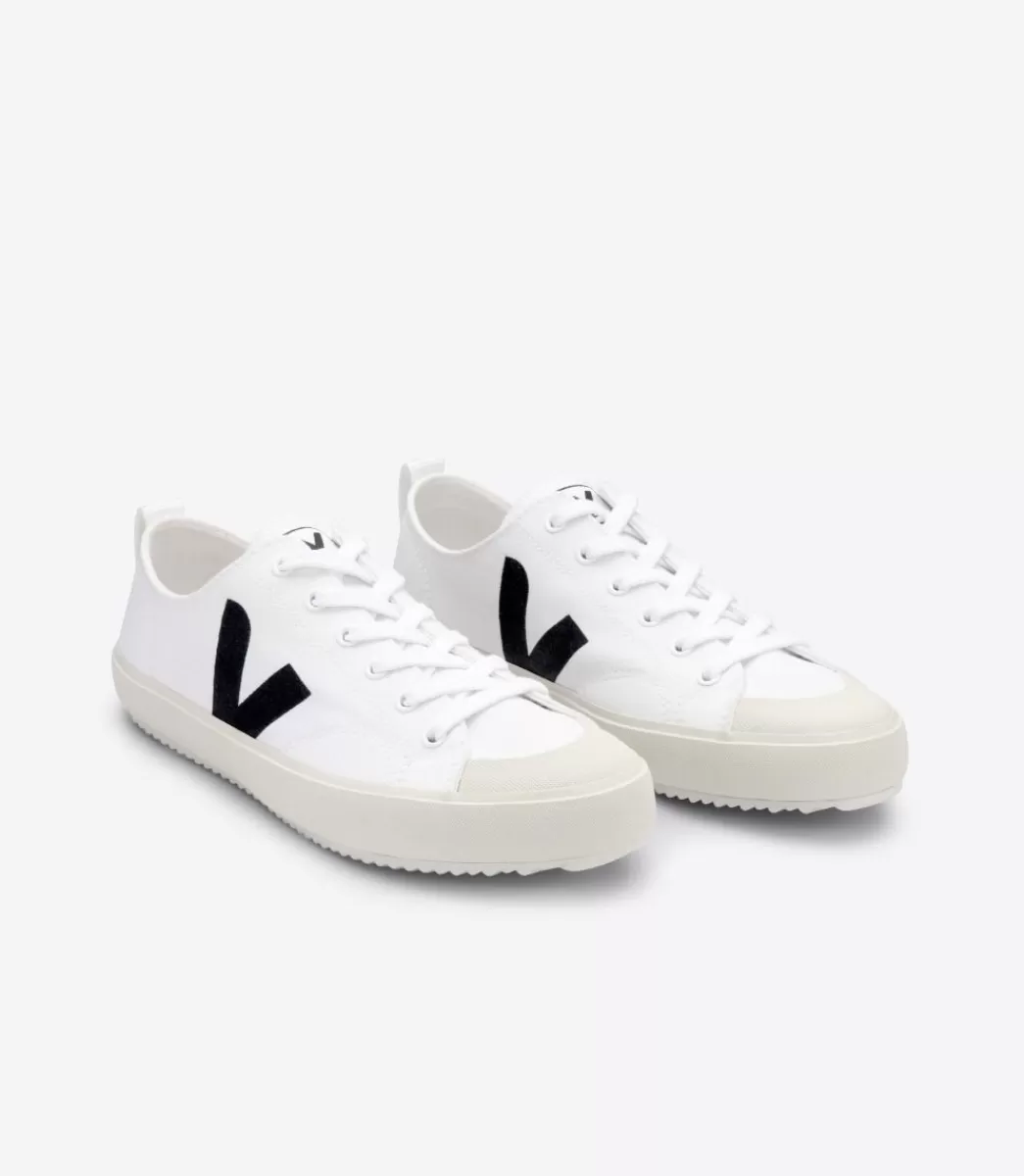 NOVA CANVAS WHITE BLACK>VEJA Clearance